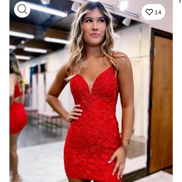 Dresses | Berlinnovo Red Semi Formal Dress | Poshmark